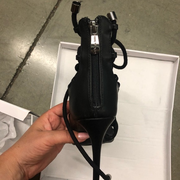 NIB Cape Robbin black knitted sandals - Picture 7 of 7